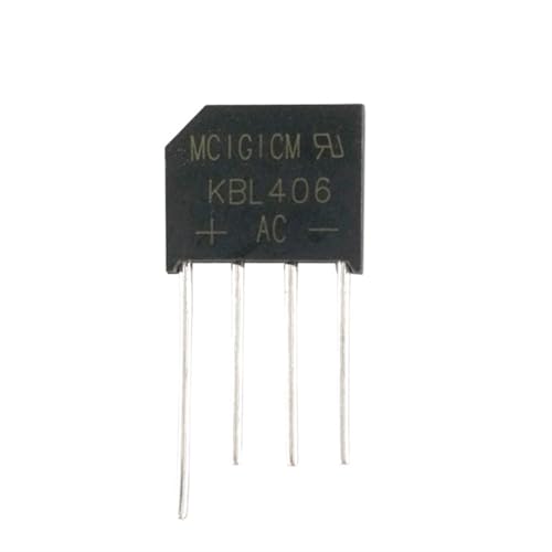 Image of 10PCS 4A 600V diode bridge rectifier kbl406