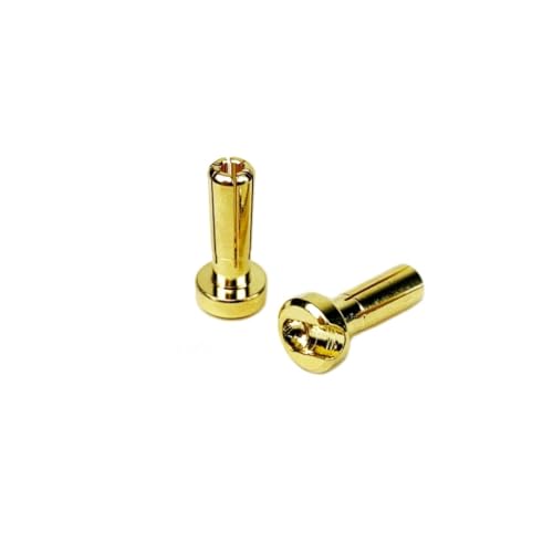 1UP Racing 190401 Lowpro Bullet Plugs - 4mm - Pair