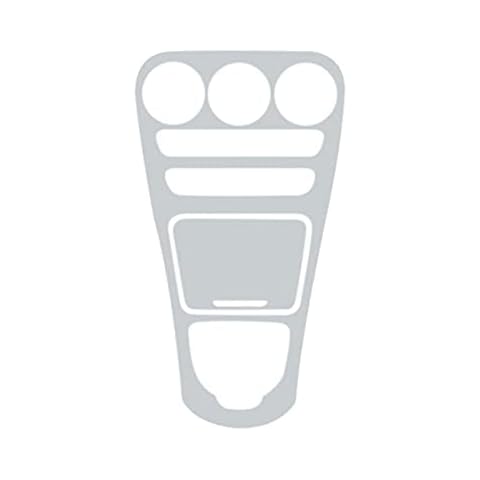 Lrtzizy 2Pcs Dashboard Control Console Gear Panel TPU Protective Film for Mercedes C-Class Coupe C205 W205 C63 AMG W204 2019 Cover