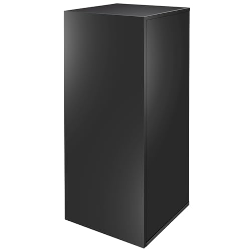 Image of HelloReef 15 Gallon Aquarium Stand - Modern Design, Sturdy Build, Water Resistant Premium Finish, Storage Shelfs Included for Freshwater and Saltwater Tanks (Black)