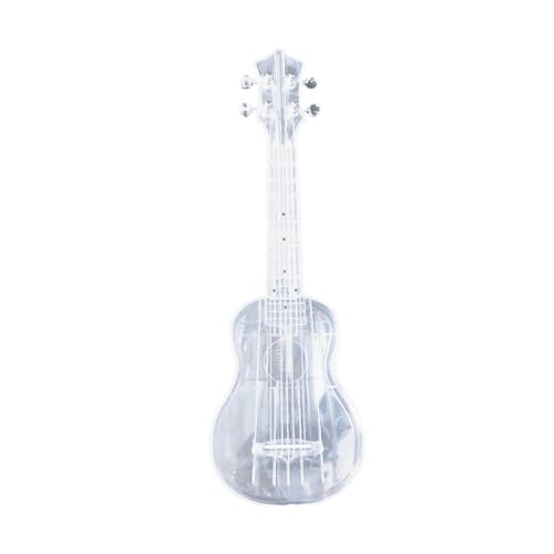 Ukelele transparente de 21 pulgadas para estudiantes, adultos y principiantes. Instrumento musical...
