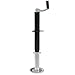 Trailer Jack Drop Leg, Adjustable Camper Jack Foot Pad, Trailer Jack Extension for 2