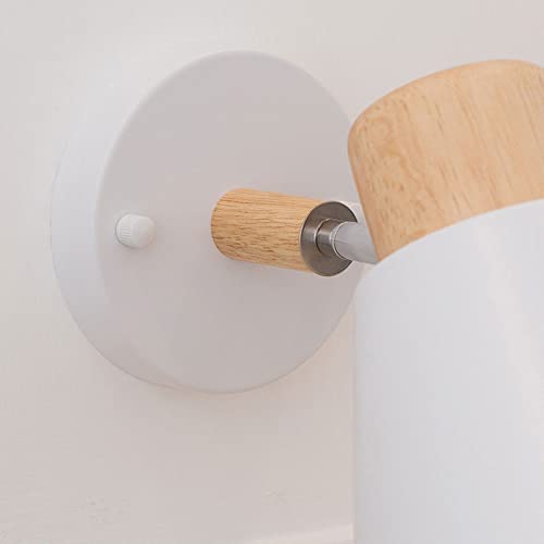 Luz de pared LED junto a la cama con batería recargable e imán 3