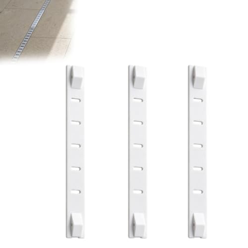 3 Pack Pool Deck Drain Cleanout Insert, Removable Channel Drain