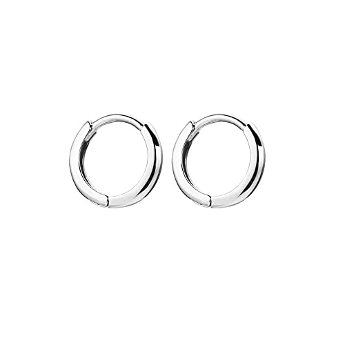 20g Tiny Small Hoop Cartilage Minimalist Earrings for Women Sensitive Ears 925 Sterling Silver 14K Gold Plated Sleeper Tragus Hinged Huggie Hoops Hypoallergenic Upper Ear Piercing Jewelry Gifts