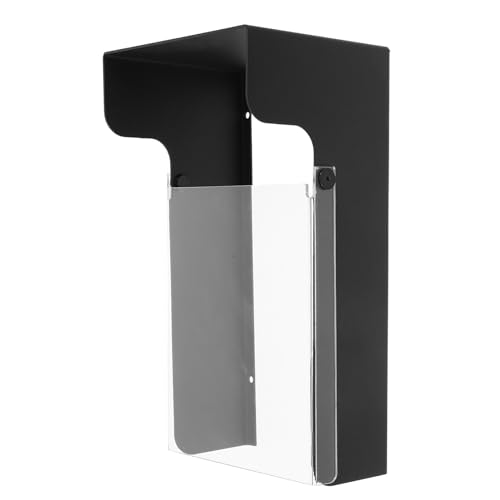 Funda para timbre exterior SECFOU W100 con cubierta abatible metálica transparente