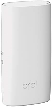 NETGEAR Orbi Plug-in Satellite – No WiFi dead zones, Simple setup, Single network name, Compatible with Alexa, Add up to 1500 sqft, Add-On Only (RBW30)