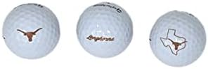 Texas Longhorns (Officially Licensed) 3 Pack Taylormade Golf Balls