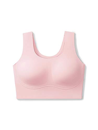 True & Co. Women's Plus Size True Body Lift Scoop Neck Bra, Retro Pink, 2X (42Ddd, 44D-Dd) #TOP4