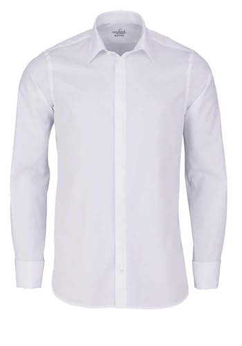 Van Laack Herren SCALO-DSFN Freizeithemd, Weiß (Weiß 000), 41