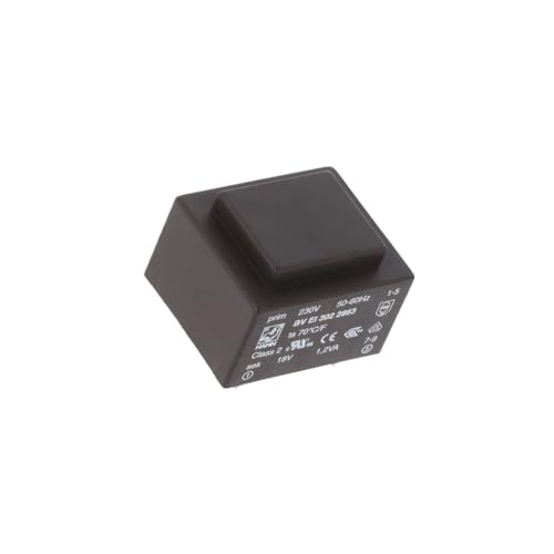 Transformateur moulé BV EI 302 2863 pour circuit imprimé 1,2VA 230V vers 18V