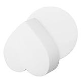 FONDOTIN 2個 ケーキダミー 丸型とハート型 泡フォーム製 ケーキ練習用モデル 飾り付け 愛好家向け ウェディングやパーティー用