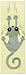 Jamow B-300RC-WT Ripping Slipping Cat - Inlay Sticker for Cats, Guitars and Bass Musical Instruments (WT)