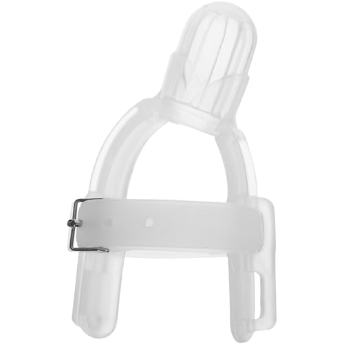 Baby Finger Protector Thumb Forefinger Cover for Kids Infant Babies, Transparent Silicone, Adjustable Wrist Band, Stop Thumb Sucking and Nail Biting Prevention, Ideal for Outdoor Use