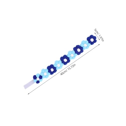Collier de chien floral réglable pour chat et animaux de compagnie - 3