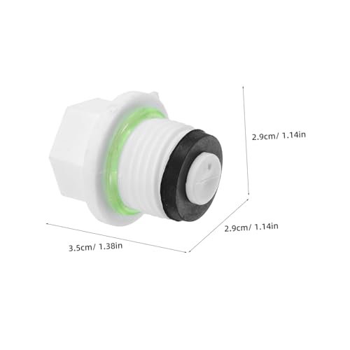 Tapones PP blanco 1/2 y 20mm para tuberías de exterior pack de 20 unidades 5