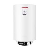 Corberó – Termo Eléctrico Vertical CTWB300 | 300L | Panel Manual | Termómetro Exterior | Termostato Regulable | Tanque Esmaltado | Protección Anticorrosión | Eficiencia Energética C