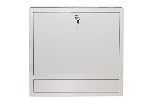 Armario de pared para portátil LINK con llave para teletrabajo ordenado 3