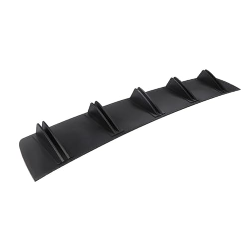 Parachoques trasero universal de ABS con doble ala y difusor de tiburón para coche