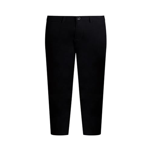 Image of BASICS Premium Cotton Stretch Formal Trousers for Men | Office Pants