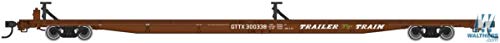 Walthers HO 85 General American G85 wagon remorque train GTTX 300338 modelisme