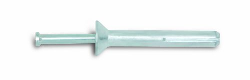 Powers Fastening Innovations 02838 1/4-Inch by 2-Inch Flat Head Zamac Nailing with Carbon Steel Nail , 100 Per Box