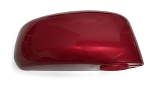 Coque de rétroviseur droit rouge Nissan Tiida 2005-2010 : paire de caches de remplacement