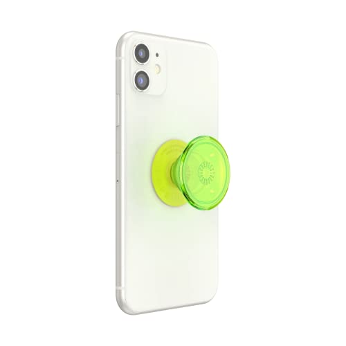 Popsockets Premium Gen2 Neon Glow Blazing Lime Transparente