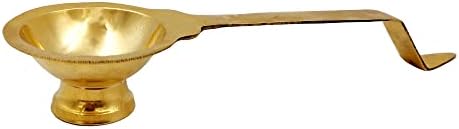 Shubhkart Nitya Brass Puja Jyot Kapooram Dhoop Holder