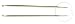Susan Bates 40-Inch Silvalume Circular Crochet Hook, 6mm, Assorted Colors