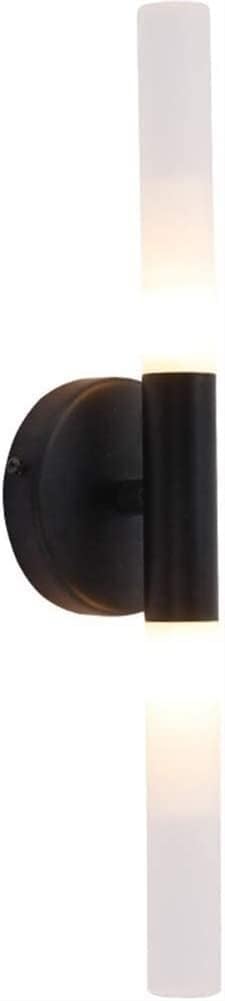 Luminaire de chevet design applique murale en verre et douille dorée G9 pour entrée