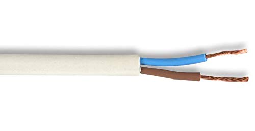 Kabel elastyczny 2192Y 0,50 mm WHT 50 m, owalny, wielordzeniowy kabel/przewód Ilość X 50