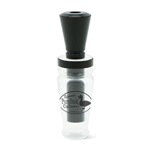 Rolling Thunder PureDuck Single Reed J-Frame Duck Call (Clear/Black)