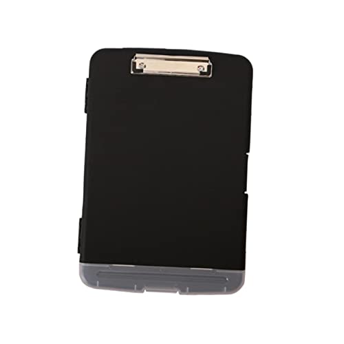 Presse-papier étanche noir DOITOOL avec clip profilé et couvercle