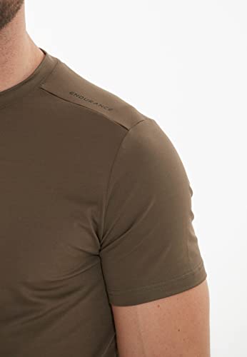 T-Shirt Homme ENDURANCE Hubend en textile technique durable de haute qualité