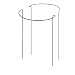 cozyou 2-Pack Half Round Garden Plant Support Ring Hoop, 10" Wide x 15.8" High