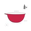 Tupperware Thatsa Bowl Mixing Bowl 32 Cups 7.8L Chili Red