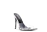 Cape Robbin Melrose-sc Sexy Stiletto Transparent High Heels Sandal with Pointed Open Toe for Women-8