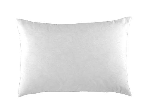 Antilo Fundeco Kissenbezug Arola für Bett 50 x 70 cm, Beige Funda cojín 50x70 cm weiß