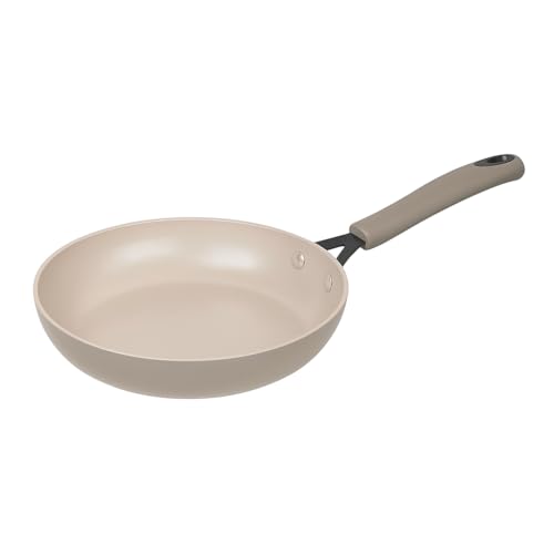 Eastora 8-Inch Ceramic Nonstick Frypan – Heavy Gauge Aluminum Skillet, Scratch-Resistant Surface, Even Heat Cooking, Dishwasher Safe, Everyday Kitchen Pan