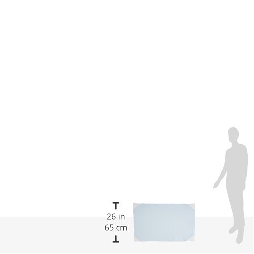 Miniatura 6 de American Baby Company Sábana para cunapreescolar de 10 piezas, 100% algodón natural percal, color azul, 23 x 40 pulgadas, suave transpirable, para