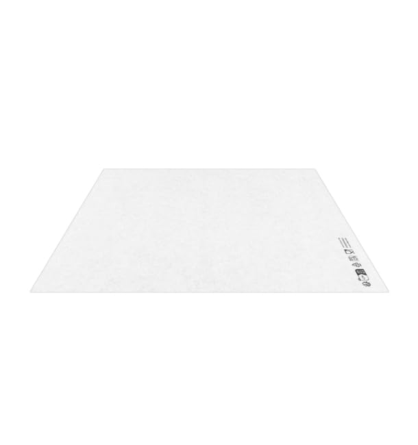 1000 Hojas de Papel Antigrasa, 28x31cm, Color Blanco, Envueltas Antigrasa, Papel para Hamburguesas, Bocadillos, Snacks, Fritos, Barbacoas, Picnic