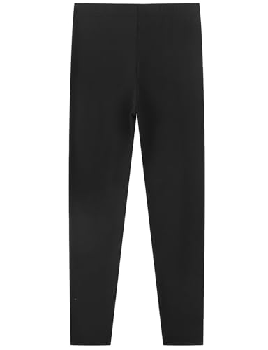 Noomelfish Girls Ripped Leggings Stretch Cutout Distressed Yoga Pants(5-12 Years)3