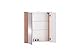 Schildmeyer Smash Spiegelschrank 157805, Apricot, 63,5 x 17,5 x 72,4 cm