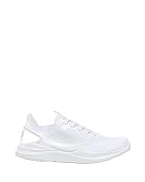 FILA Men's Saluzzo Running Shoe, White/White, 11 US