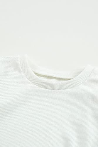 Image of blibean Tween Girls Puff Sleeve Shirts Stylish Fall Tops Size 4-15 Years Old