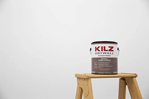Kilz Drywall Primer & Sealer, Interior, Flat, White, 1 Gallon #TOP3