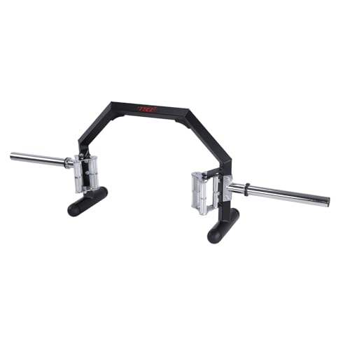 Generic Hex Bar Open-Ended Weightlifting Barbell Trap Bar Multi-Function Heavy Duty Workout Barbell Wear Resist for Deadlift Carries Lunges Squats