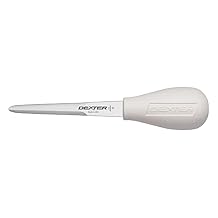 Dexter-Russell Sani-Safe S122-PCP 4" Boston Pattern Oyster Knife with Polypropylene Handle