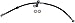 Dorman H622640 Front Passenger Side Brake Hydraulic Hose Compatible with Select Kia Models